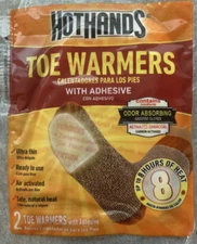 HeatMax Toasti Toes Foot Warmer - One Pair|HotHands Toasti Toes Foot Warmer -...
