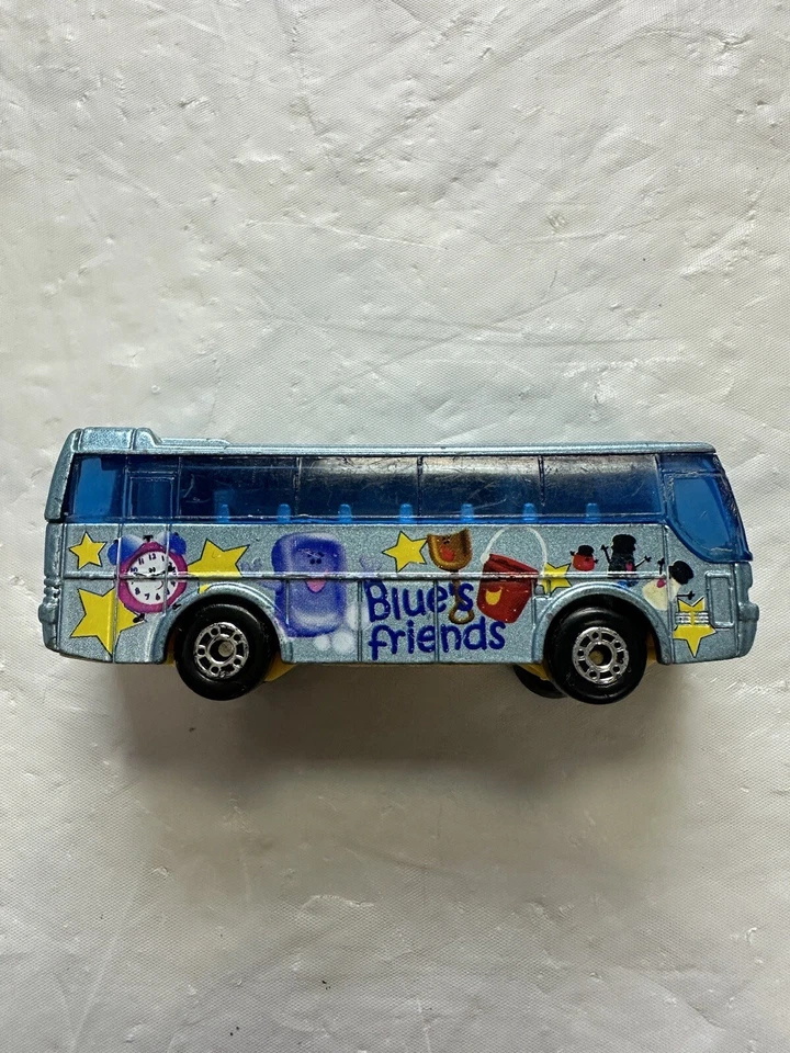 Autobús diecast vintage Blue Friends Ikarus Coach coleccionable 1986 Matchbox Mattel  Foto 2 de 4