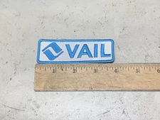 CUSTOM MADE Embroidered Vail Iron On and/or Sew On Patch
