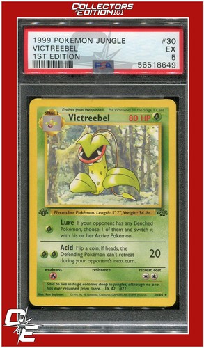 Victreebel (1st Edition) graded PSA 5 for sale on eBay