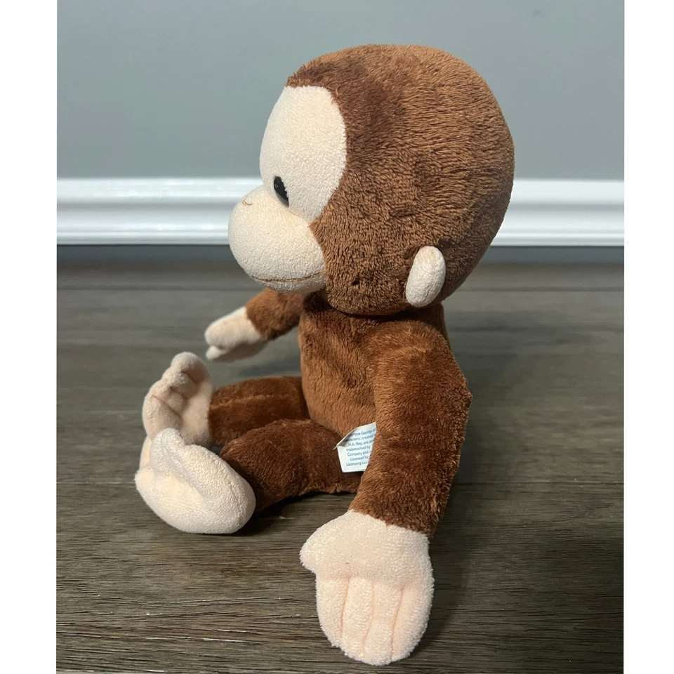 Vtg Applause Curious George Plush Stuffed Animal Classic Monkey Toy Kids Gift - Image 2 of 4