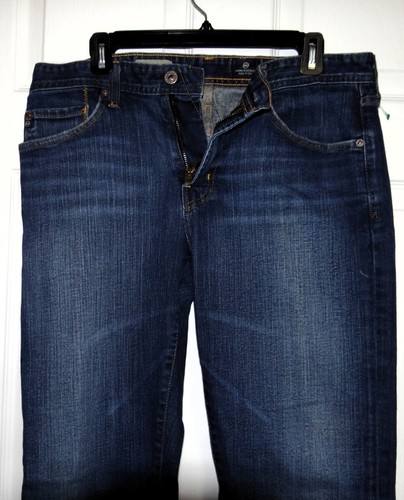 AG Adriano Goldschmied PROTEGE Straight Leg Men's Blue Distressed Jeans 33x34 - Picture 3 of 6