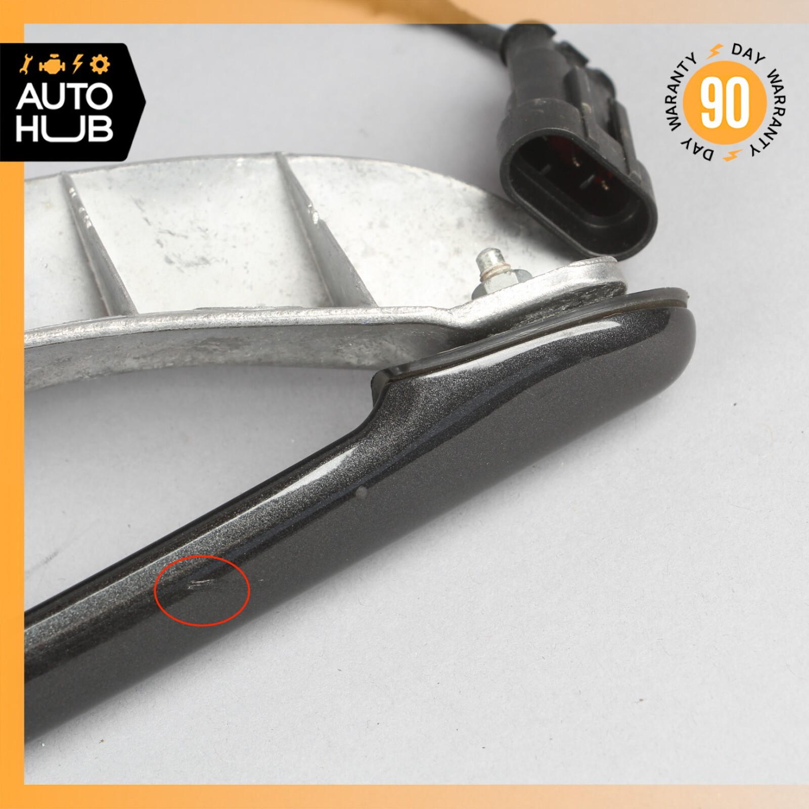 03-13 Maserati Quattroporte S M139 Rear Left Side Exterior Door Handle OEM