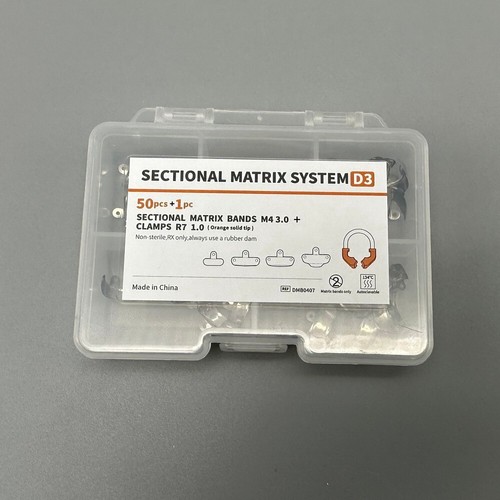 Bandas de matriz dental anillo abrazadera de matriz seccional ajuste sistema Garrison Palodent V3 - Imagen 39 de 63