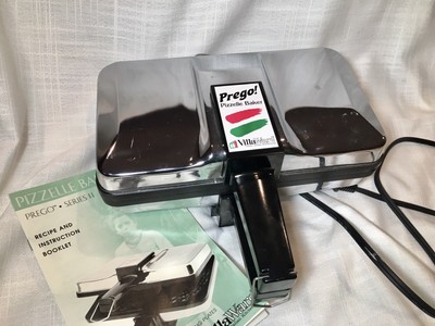 villaware pizzelle baker prego series ii