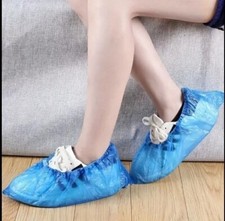 Disposable Footwear Covers, Dust-proof Shoe & Trainer Covers For Home Or Lab 