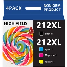 4P 212XL T212XL Ink Cartridges For Epson WorkForce WF-2830 WF2850 XP4100 printer