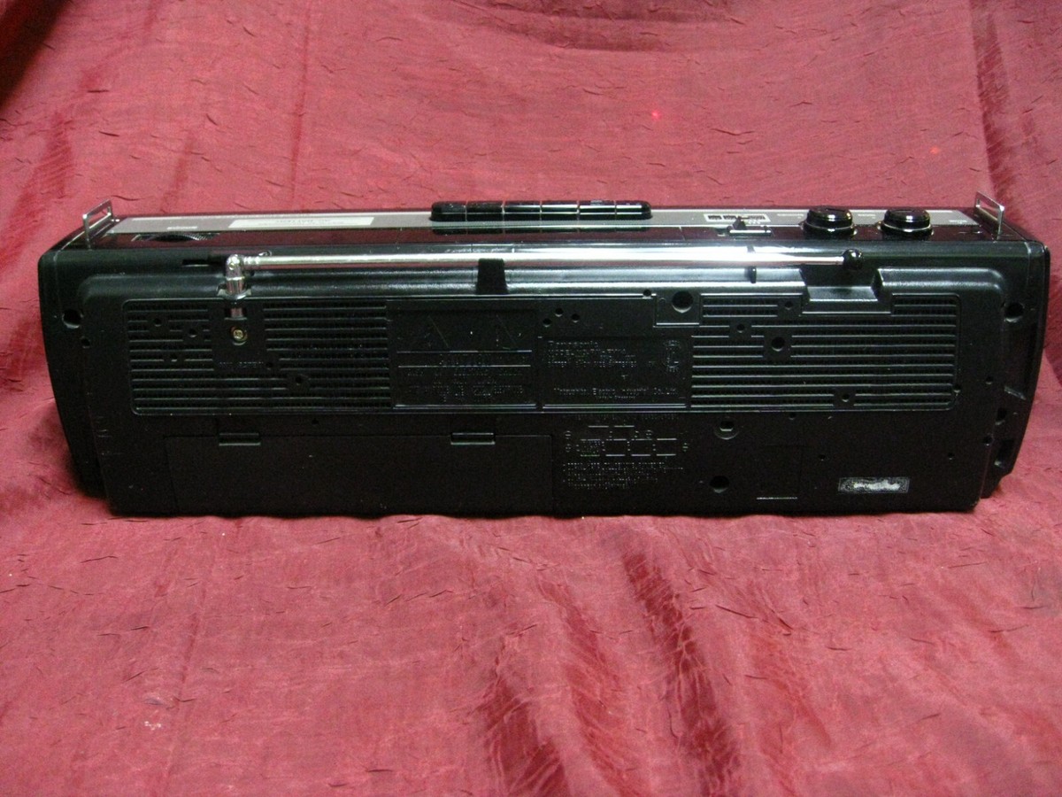 Panasonic RX-FM14 Stereo Boombox RX Radio Cassette Player FM AM