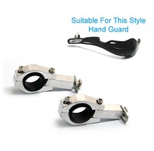 Motorbike Handguard Clamps for Husabarg Motocross & Enduros 28mm Fat Bar Metal