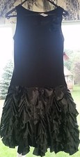 NWT David Charles size 14 girls black dress size 14 girls ruffle dress New Year