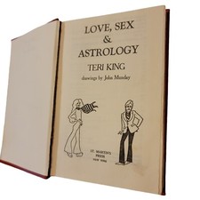 1973 RARE Love Sex and Astrology Teri King First Edition