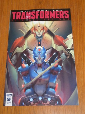 TRANSFORMERS TILL ALL ARE ONE #9 IDW COMICS APRIL 2017