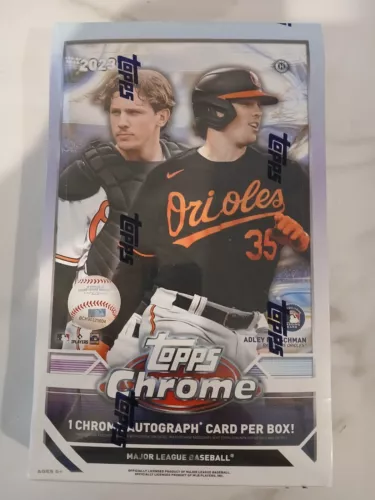 2023 Topps Chrome Baseball New Sealed Hobby Box