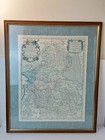 La Seigneurie D' Over-Yssel Sallant Twente Drente Paris Framed Map 1692 Jaillot
