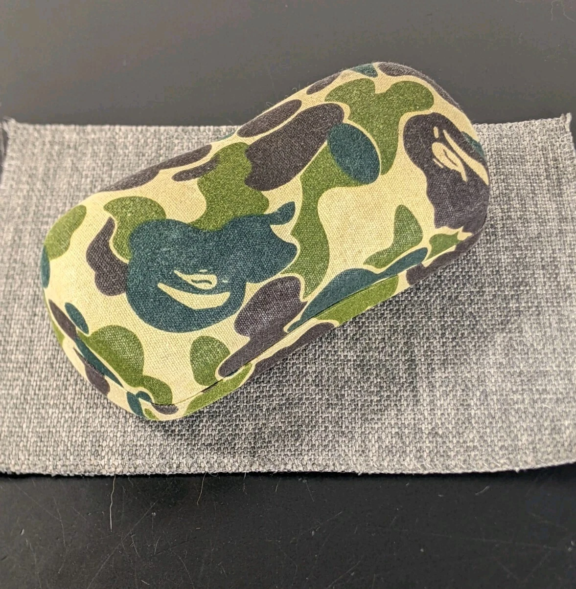 A Bathing Ape BAPE Camo Clamshell Hard Case For Glasses & Sunglasses