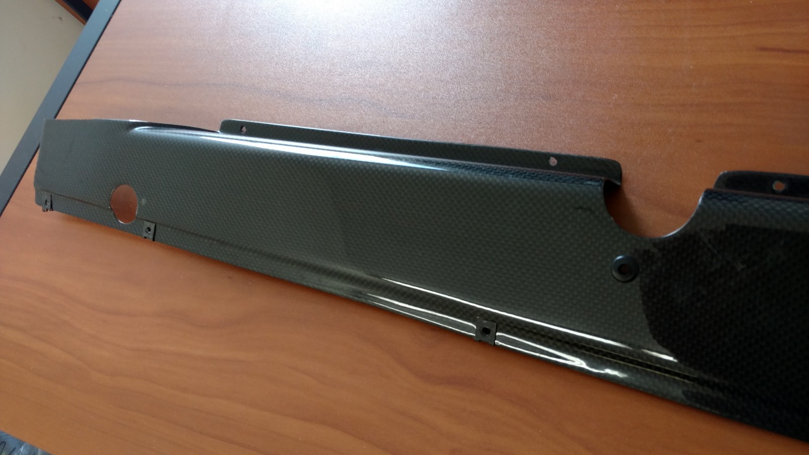 LAMBORGHINI MURCIELAGO LP640 ENGINE BAY RIGHT UPPER CARBON COVER OEM 418103730