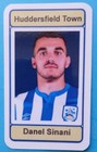 DANIEL SINANI HUDDERSFIELD TOWN NORWICH LUXEMBOURG 2021-22 TRADING CARD No 28
