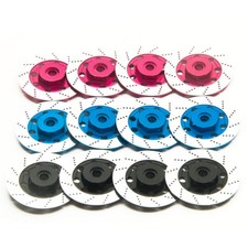 Disco freno in lega 4 pezzi edizione sportiva per auto da corsa RC Sakura D3 D4 Drift