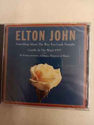 ELTON JOHN ''CANDLE IN THE WIND' MEMORIAL CD SINGLE FOR PRINCESS DIANA