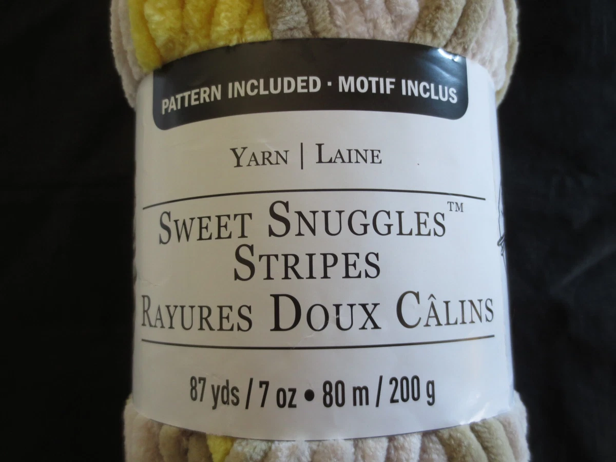 Loops & Threads Sweet Snuggles Stripes Yarn - 7 oz