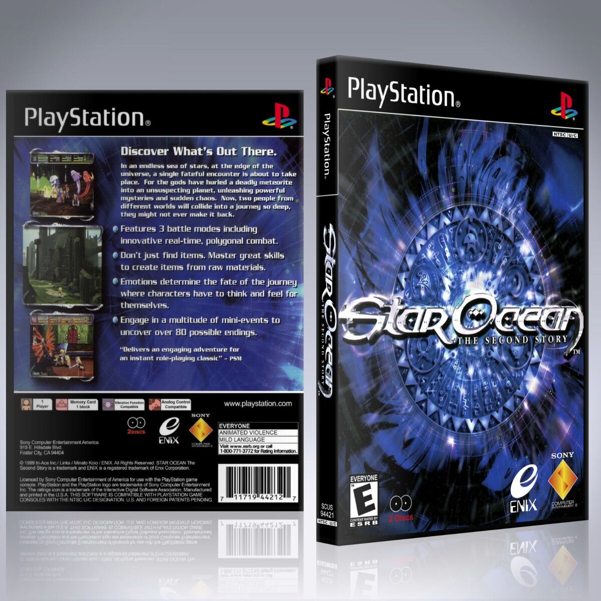 Star Ocean: The Second Story (Sony PlayStation 1, 1999) for sale online