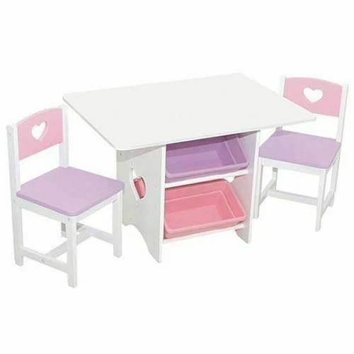 Kidkraft Solid Wood Play Table & Chair Sets for Kids & Teens
