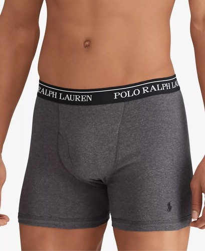 Polo Ralph Lauren Herren Classic 1 Boxershorts Baumwolle Unterwäsche Neu Rot Navy Grau - Bild 21 von 26