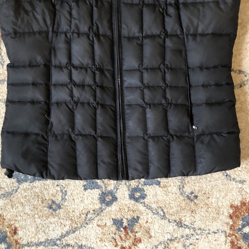 Eddie Bauer Men's Quilted Puffer Vest Size S Black Polyester Premium Goose Down - Picture 4 of 8