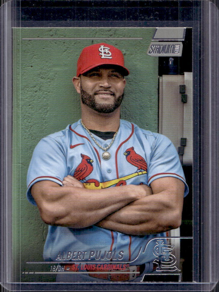2022 Topps Stadium Club Albert Pujols Image Variation SP #173 Cardinals