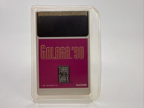 TurboGrafx-16 HuCard Galaga '90 HuCard Only Tested Working