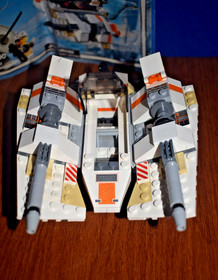 LEGO 4500 & Inst Star Wars Original Trilogy REBEL SNOWSPEEDER 1 Color Sub 100%