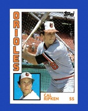 1984 Topps Set-Break #490 Cal Ripken Jr. NM-MT OR BETTER *GMCARDS*