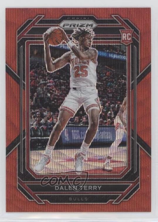 2022-23 Panini Prizm Ruby Wave Prizm Dalen Terry #240 0kr0