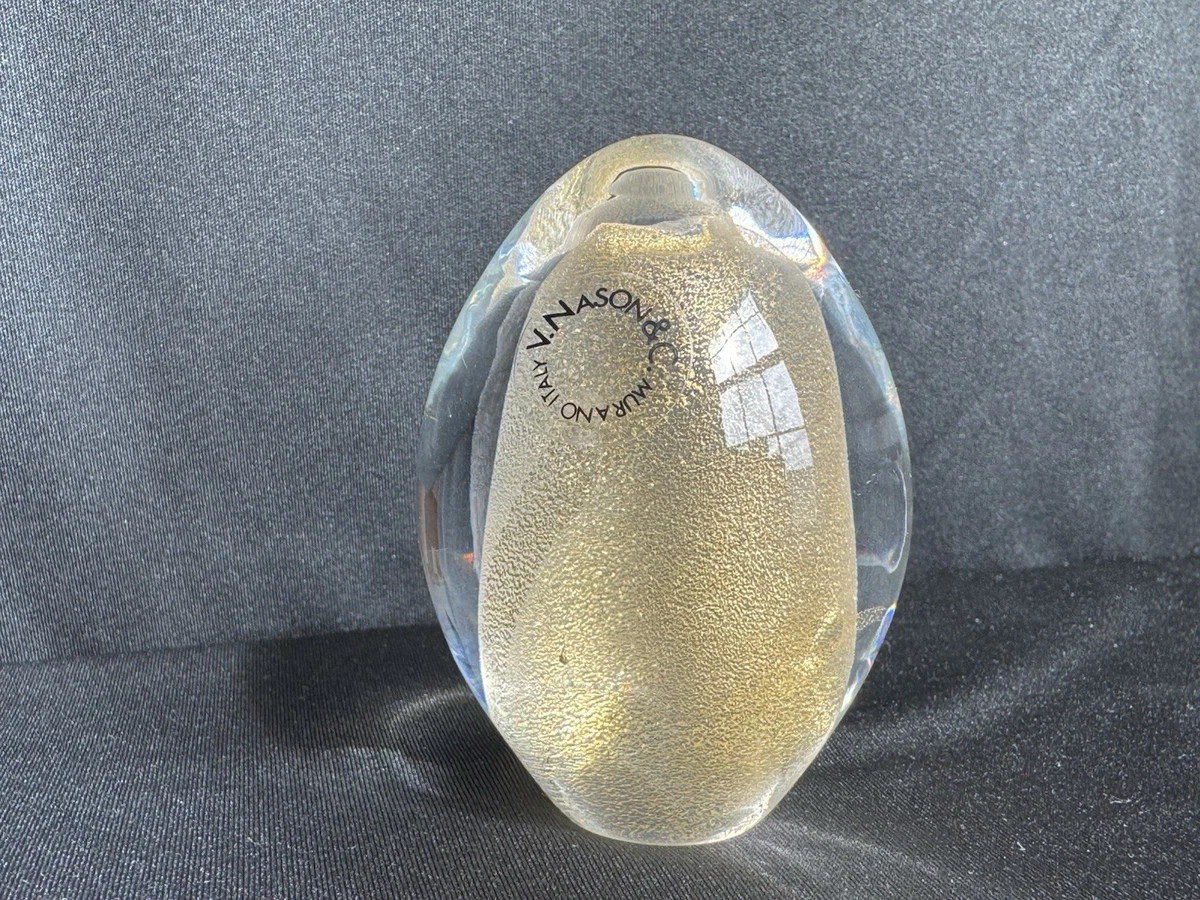 Murano Glass Egg In Glass Paperweights for sale | eBay