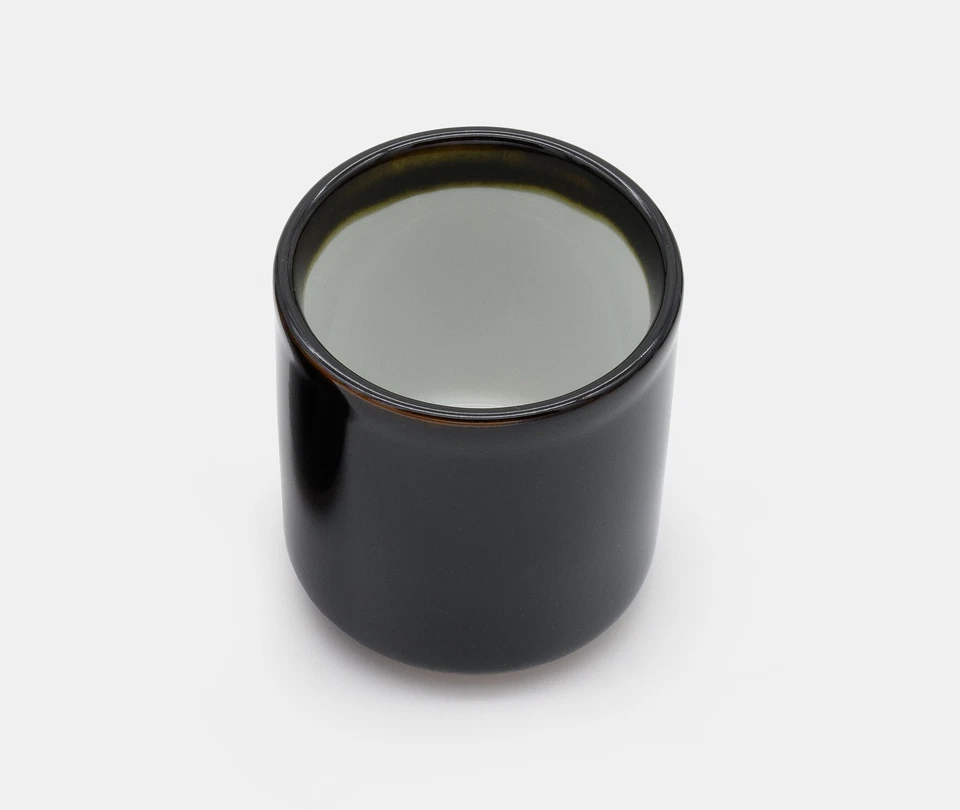 Té De Cerámica Japonesa Y Café - Esmalte Negro Kuro Ame Ame - Imagen 2 de 4
