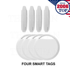 Global Smart Air Tags 4 pack for iPhone  iPad  Mac "Find My" App MFi Certified