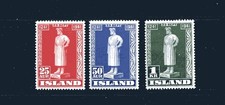 Iceland MNH 237-39 Statue of Sturluson K829