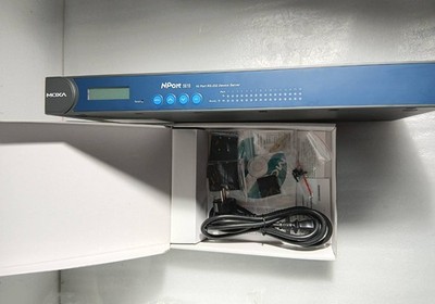 MOXA NPort 5610-16 16-Port RS-232 Device Server Ethernet V3.2