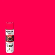 Rust-Oleum Industrial Choice Fluorescent Pink Spray Paint 17 oz.(Pack of 12)