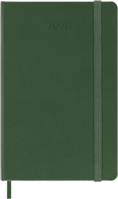 MOLESKINE 12 MONATE TAGES NOTIZKALENDER 2026 - FESTER EINBAND - P/A6