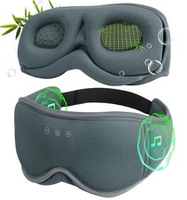 Sleep Mask with Headphones Bluetooth 5.4  2025 New 3D Bluetooth Sleep Mask Hea...