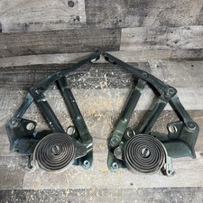 1994-2001 Dodge Ram 1500 2500 Hood Springs Hinges Pair Set Oem Dark Green