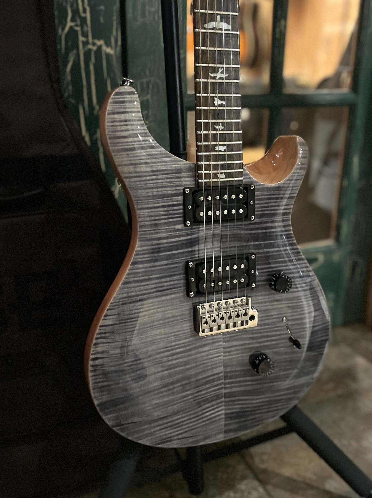 Paul Reed Smith 2024 PRS SE Custom HH Electric Guitar in Charcoal  W/ PRS SE Bag