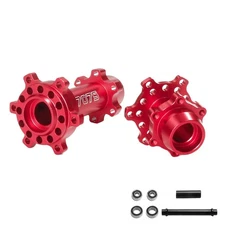 Aluminum Front&Rear Wheel Hex Hub Kit for Losi 1/4 Promoto-MX Motorcycle RTR DIY