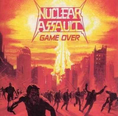 【レア】Nuclear Assault アルバム4枚セット Nuclear Assault Game Over LP Heavy Metal Testament Thrash Vinyl