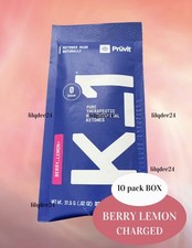 🔥Pruvit Keto OS NAT Ketones K_1 BERRY LEMON CHARGED 10 Packs 