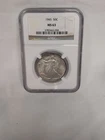 1945 P  NGC MS63 Walking Liberty Silver Half Dollar