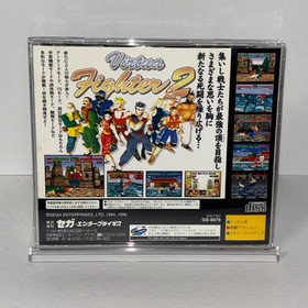 Fighting Vipers ＆ Virtua Fighter2  SEGA SATURN  Japanese Game Lot of 2