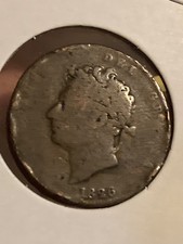 1826 Great Britain 1/2 Penny