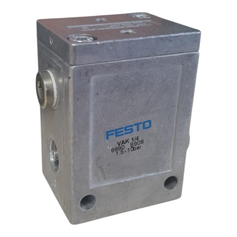 FESTO VAK 1/4 6890 1/4" Vacuum Generator 1,5-10bar